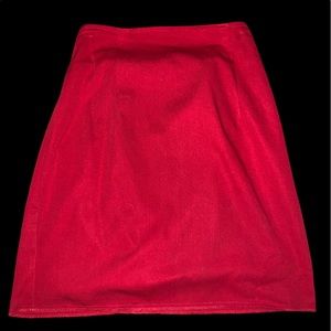 Red Vintage Skirt